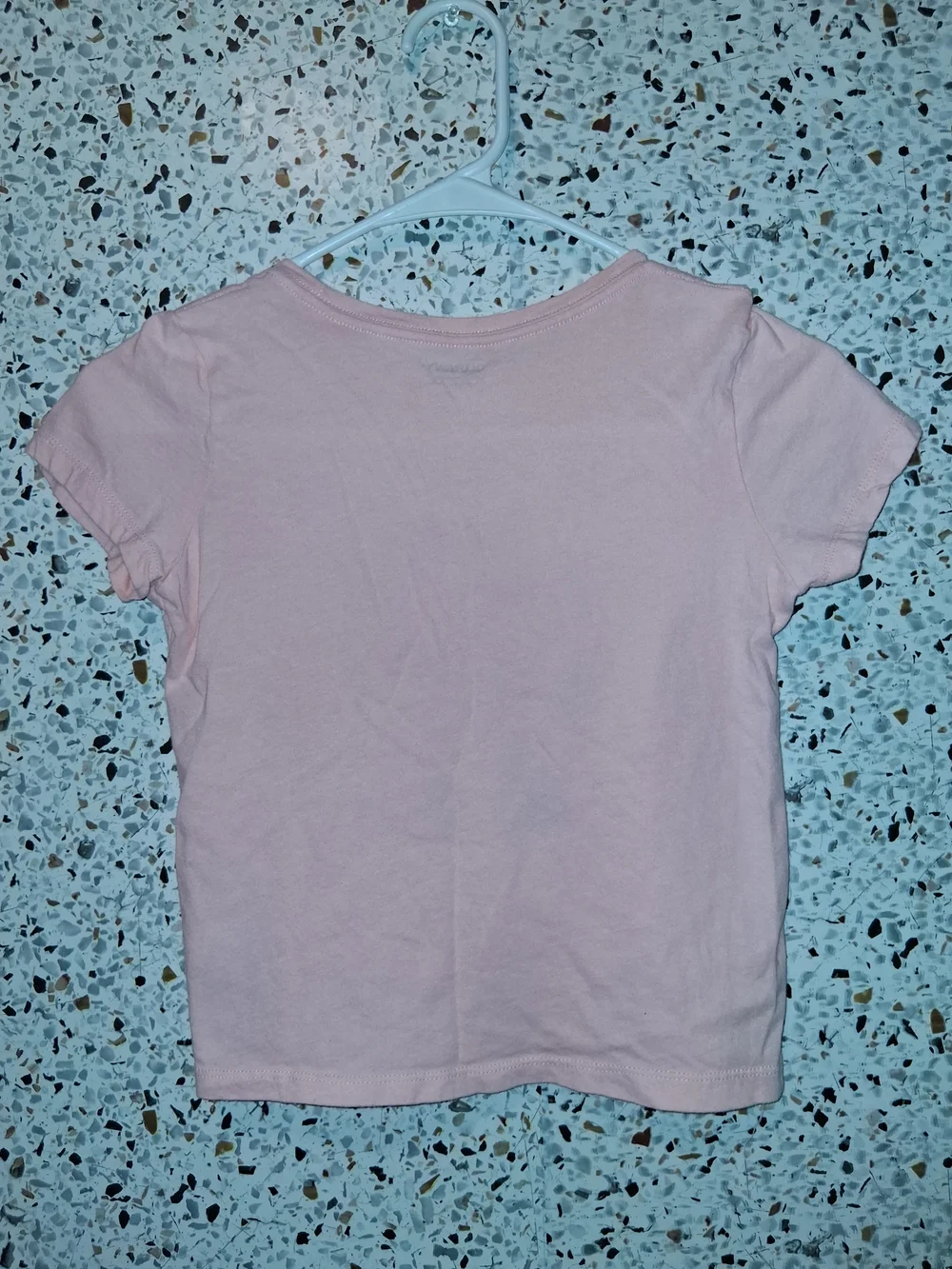 Girl's Old Navy Coral Pink Tshirt Size 8 Love